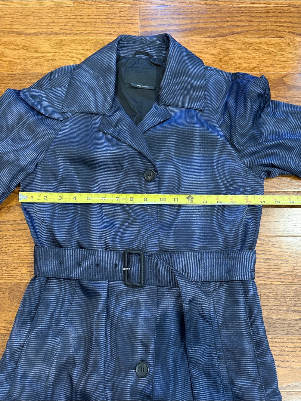Prada Woman’s Belted Trench Coat - Picture 8 of 12